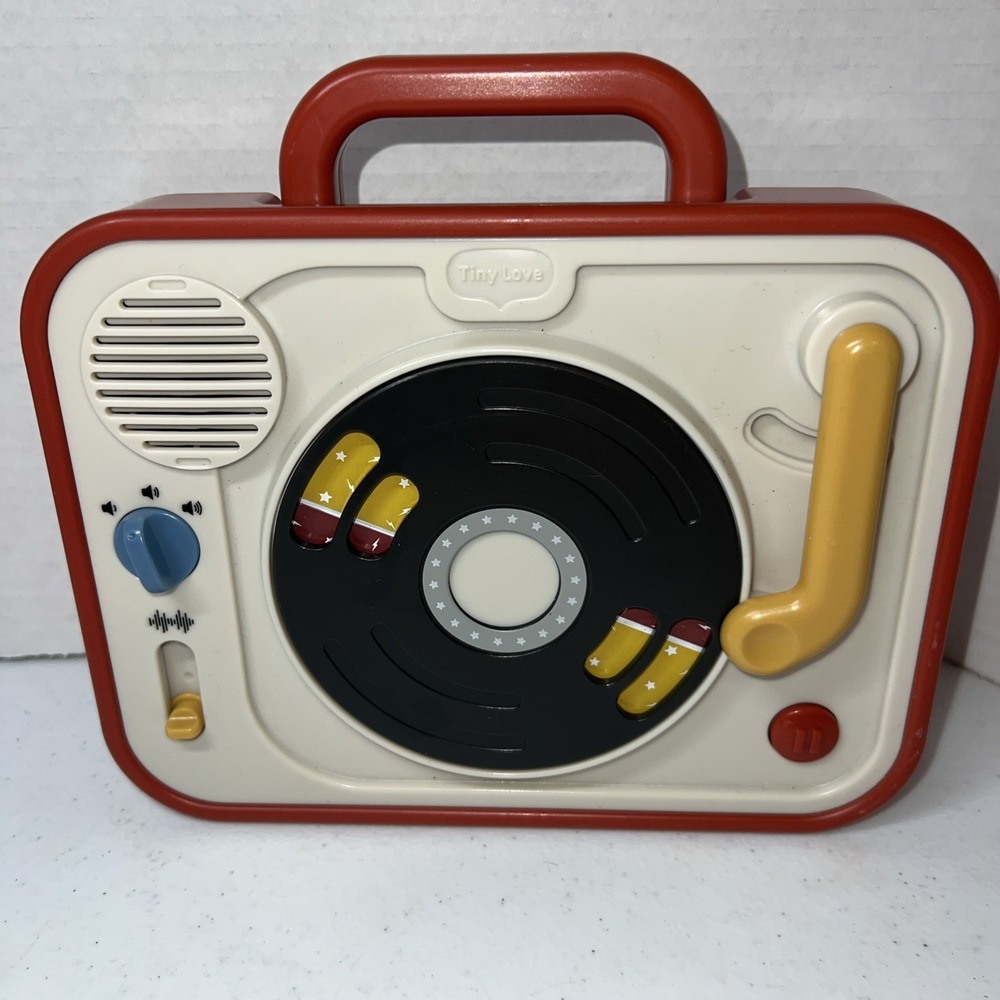 Tiny Love Rockers DJ Station Baby Learning Musical Toy Toddler Record Player